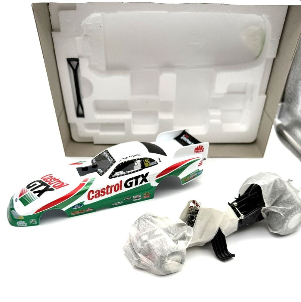 Action 1:24 John Force Castrol GTX 1997 Mustang Funny Car W249729254-2 MINT Box